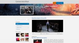 SiteAdmin Theme Corporate Blue New
